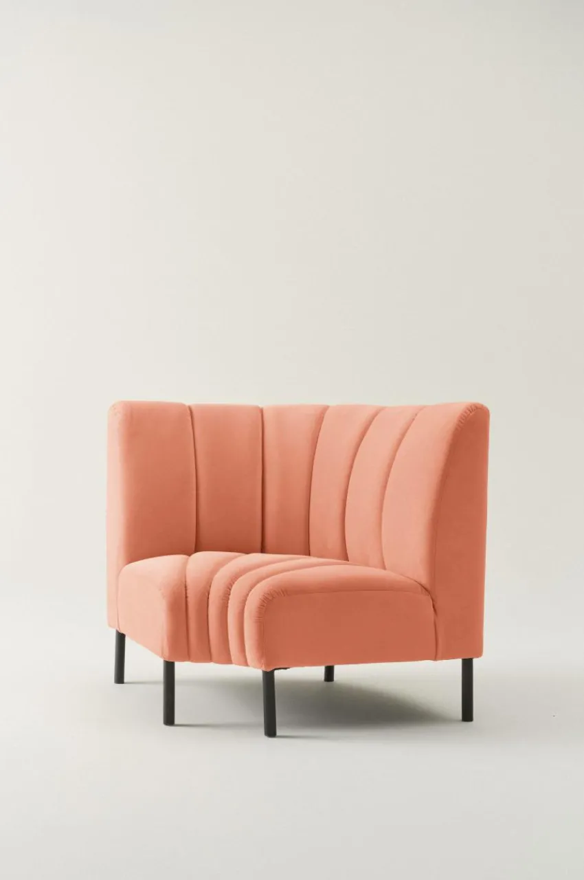 Soffor|Jotex SANTOS Kökssoffa Hörnmodul Rosa