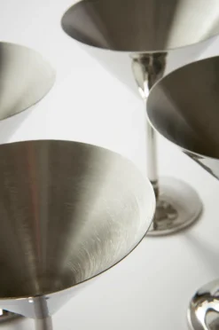 Juldukning|Glas|Jotex SARAI Cocktailglas 4-pack Silver