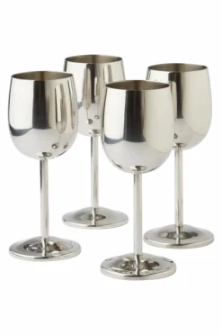 Juldukning|Glas|Jotex SARAI Vinglas 4-pack Silver