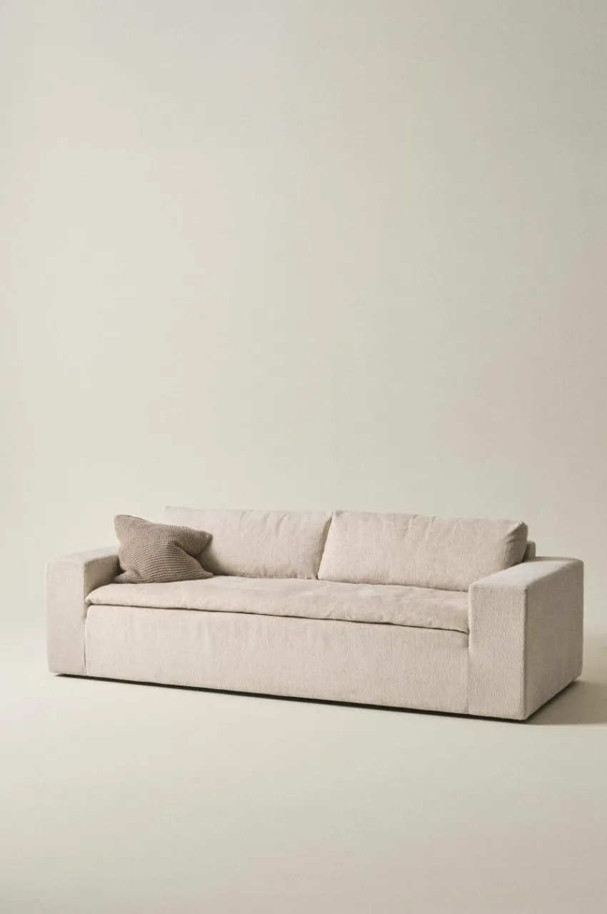 Soffor|Jotex SARBONNE Soffa 3-sits Naturvit