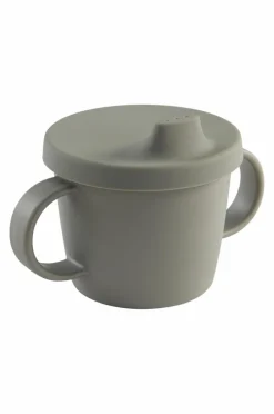 Koppar & Muggar|Barndekoration|Jotex SASSEN Mugg Med Piplock Gröngrå