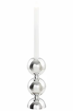 Ljusstakar|Jotex SATINE 2 1/2 Ljusstake Krom
