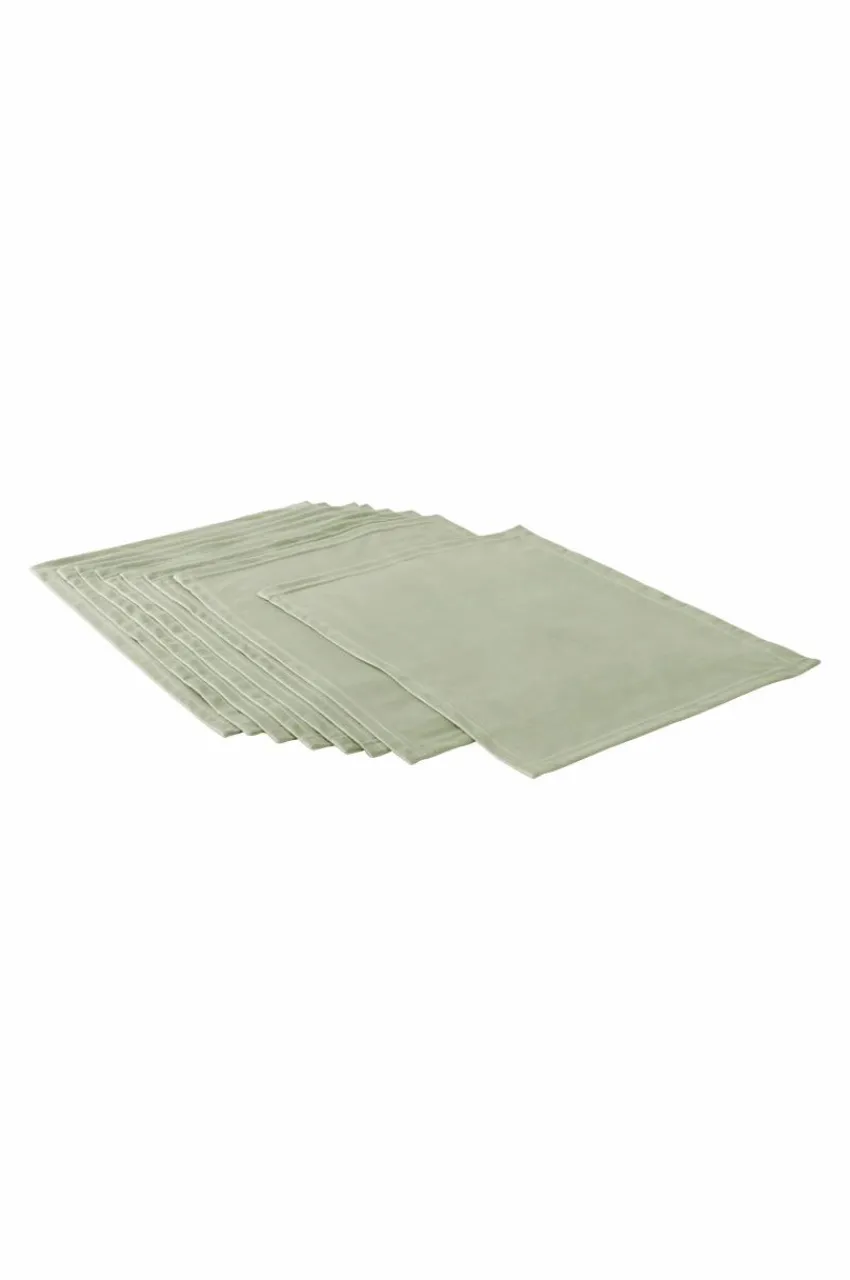 Bordstabletter|Jotex SAVANNAH Bordstablett 8-pack Ljusgrön