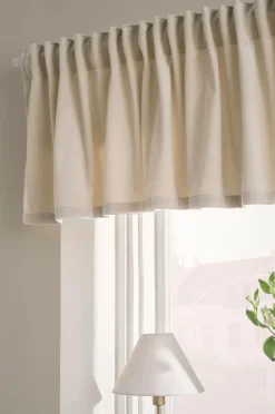 Gardinkappor|Jotex SAVANNAH Gardinkappa Ljus linnebeige