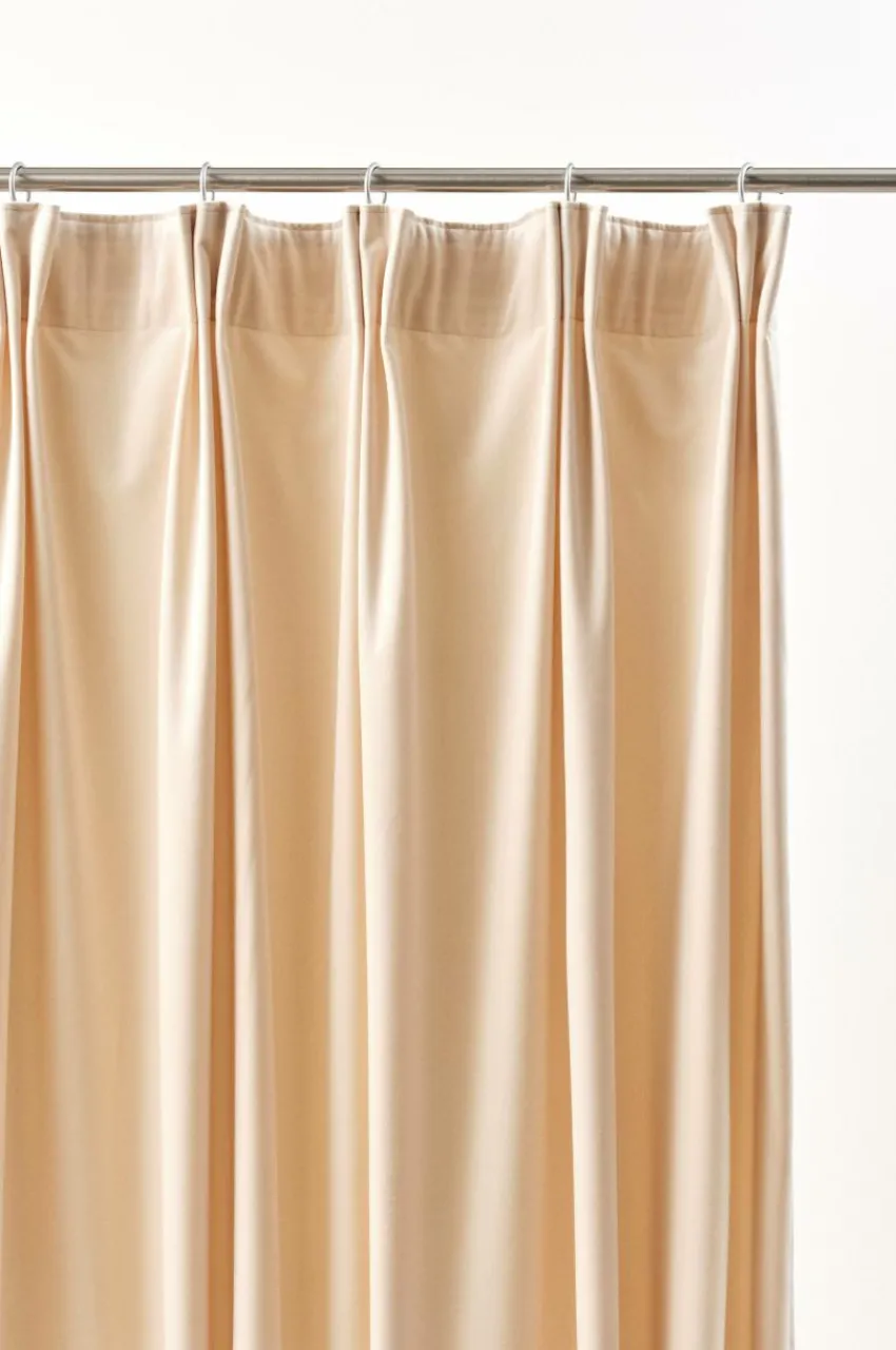 Sammetsgardiner|Multifunktionsgardiner|Jotex SAVANNAH Multifunktionsgardin - 1 Längd Ljus beige