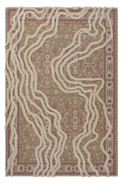 Bomulls- & Trasmattor|Jotex SCALA Bomullsmatta 160x230 Cm Beige/multi