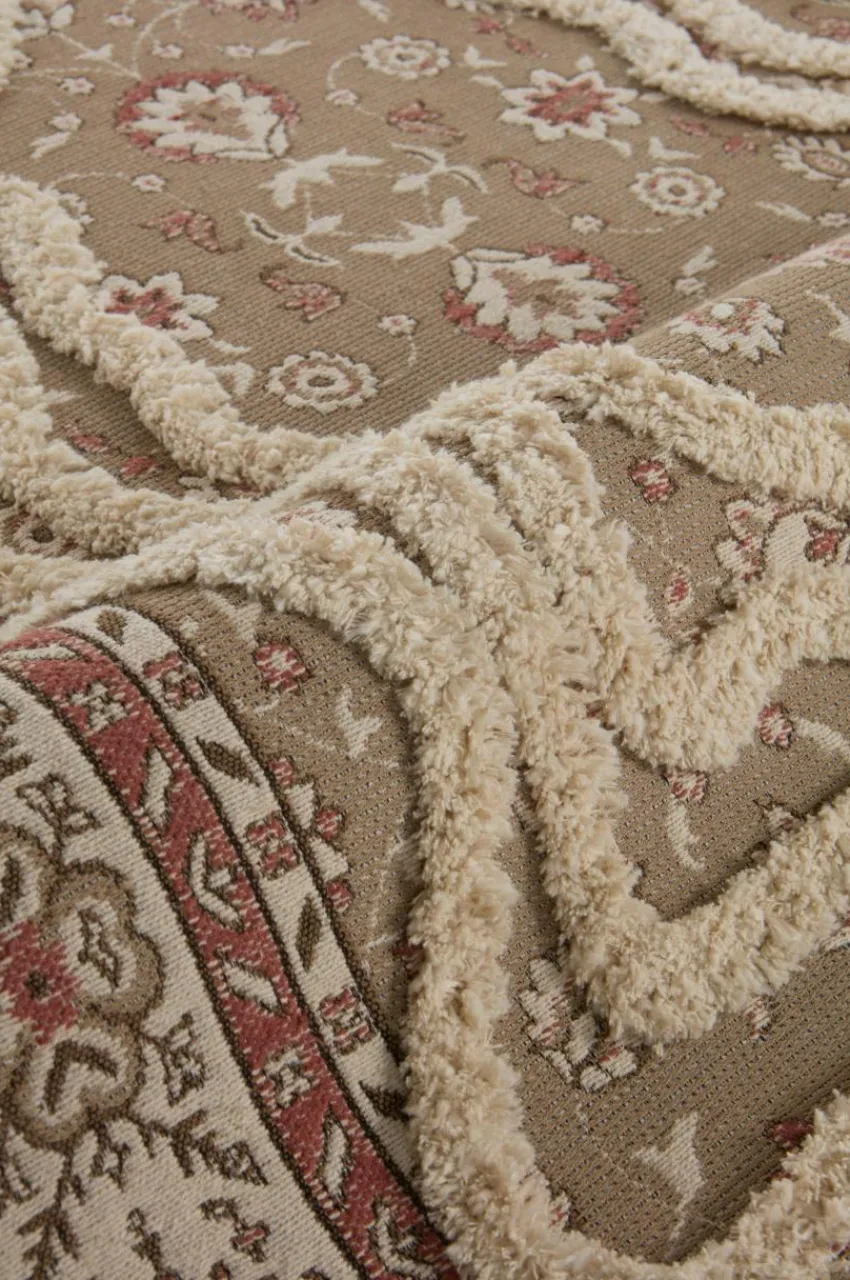 Bomulls- & Trasmattor|Jotex SCALA Bomullsmatta 160x230 Cm Beige/multi