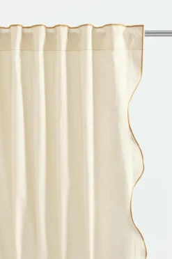 Barngardiner|Jotex SCALINA Multifunktionsgardin 1 Längd Extra Bred Beige