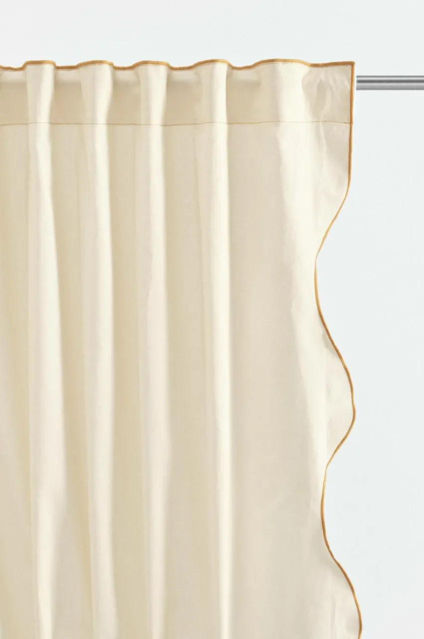 Barngardiner|Jotex SCALINA Multifunktionsgardin 1 Längd Extra Bred Beige