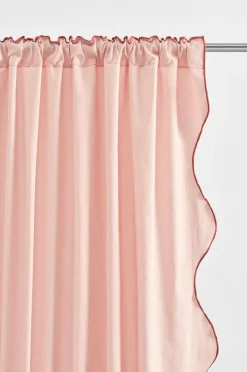 Barngardiner|Jotex SCALINA Multifunktionsgardin 1 Längd Extra Bred Ljusrosa
