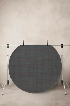 Återvunna Mattor|Slätvävda Mattor|Jotex SCOTT Slätvävd Matta ø 110 Cm Grön/brun