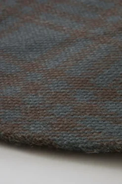 Återvunna Mattor|Slätvävda Mattor|Jotex SCOTT Slätvävd Matta ø 110 Cm Grön/brun