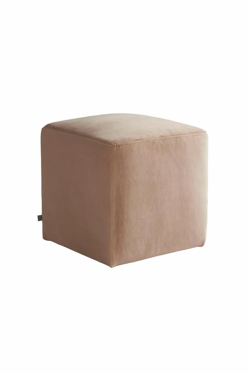 Sittpuffar|Jotex SEATTLE Sittpuff 40x40 Cm Ljusbeige
