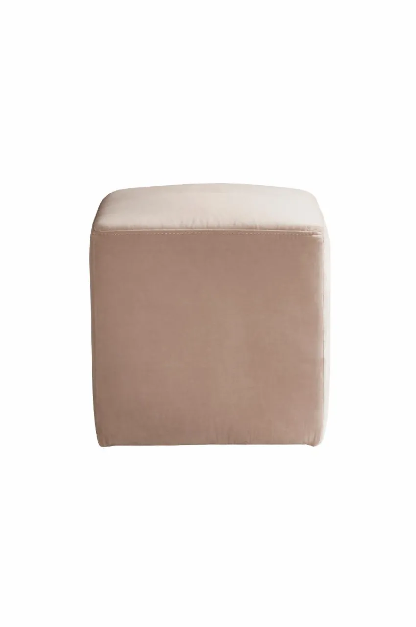 Sittpuffar|Jotex SEATTLE Sittpuff 40x40 Cm Ljusbeige