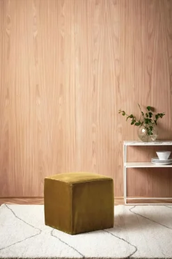 Sittpuffar|Jotex SEATTLE Sittpuff 40x40 Cm Guldbrun