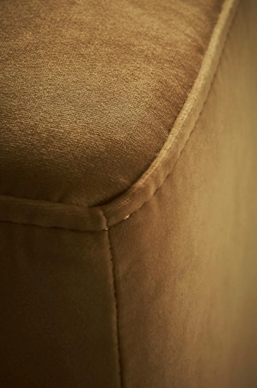 Sittpuffar|Jotex SEATTLE Sittpuff 40x40 Cm Guldbrun