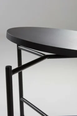 Bord|Jotex SEGAL Sidobord ø 40,5 Cm Svart