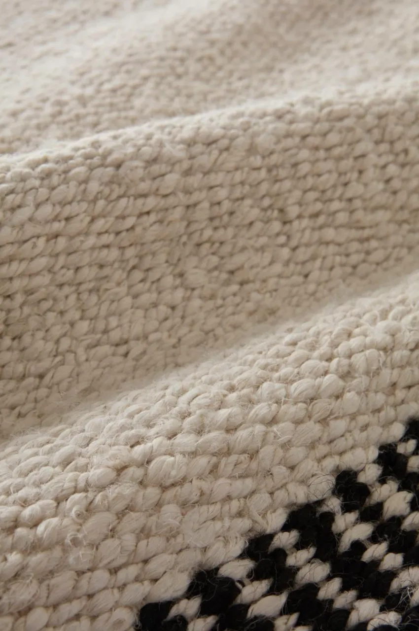 Jutemattor|Jotex SENA Jutematta 200x300 Cm Naturvit/svart