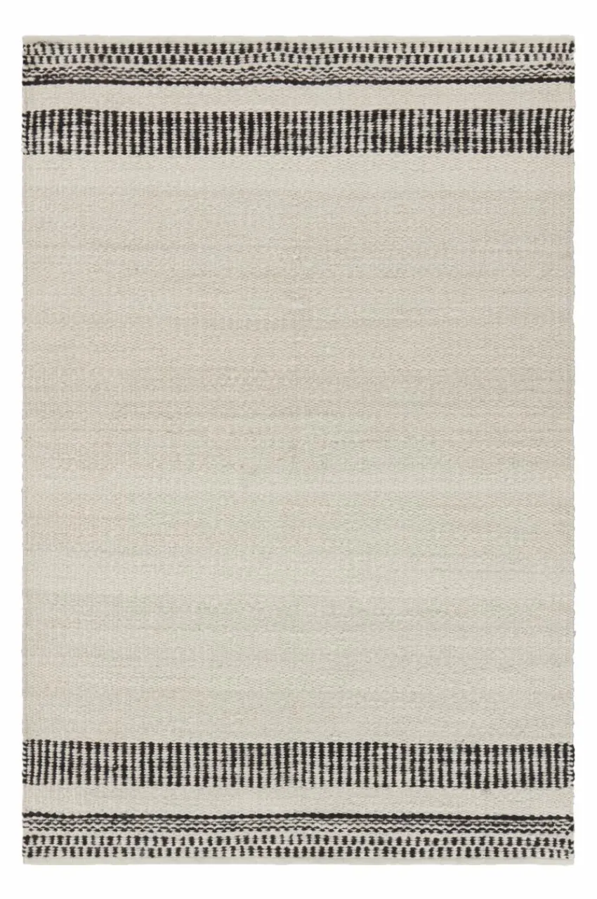 Jutemattor|Jotex SENA Jutematta 200x300 Cm Naturvit/svart
