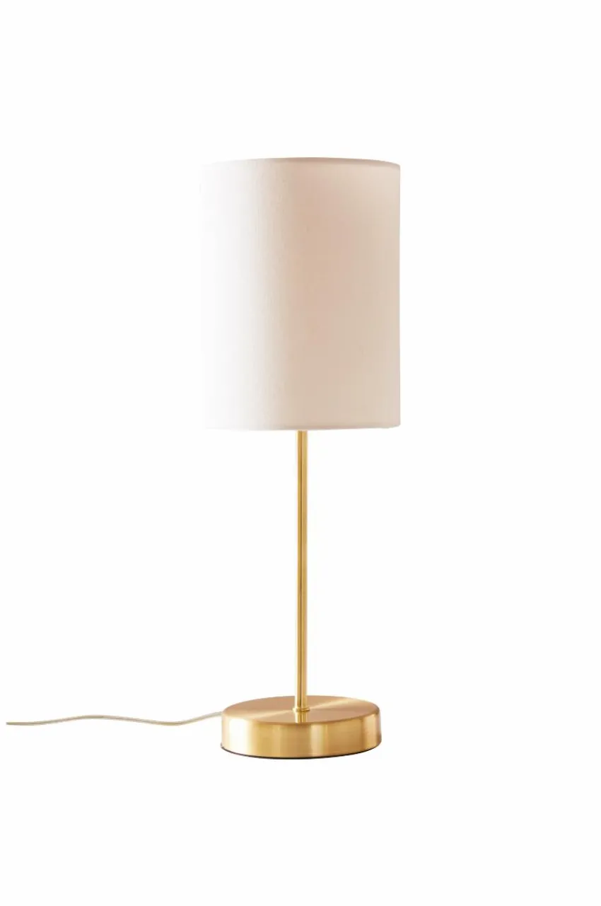 Bordslampor|Jotex SETH Bordslampa 2-pack Vit/mässing