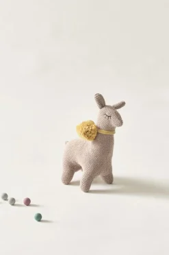 Barndekoration|Barndekoration|Jotex SEVERUS Mjukisdjur - Ekologisk Beige /gul