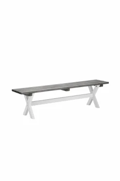 Utesoffor & Utebänkar|Utemöbler|Jotex SHABBY CHIC Bänk 40x180 Cm Grå
