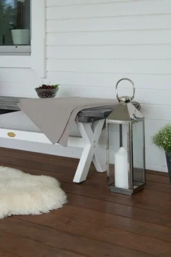 Utesoffor & Utebänkar|Utemöbler|Jotex SHABBY CHIC Bänk 40x180 Cm Grå
