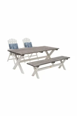 Utesoffor & Utebänkar|Utemöbler|Jotex SHABBY CHIC Bänk 40x180 Cm Grå