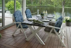 Utebord|Utemöbler|Jotex SHABBY CHIC Bord 86x195 Cm Grå