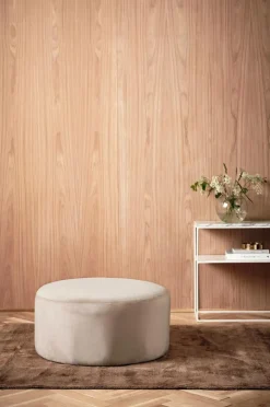 Sittpuffar|Jotex SHANGHAI Sittpuff ø 70 Cm Ljusbeige