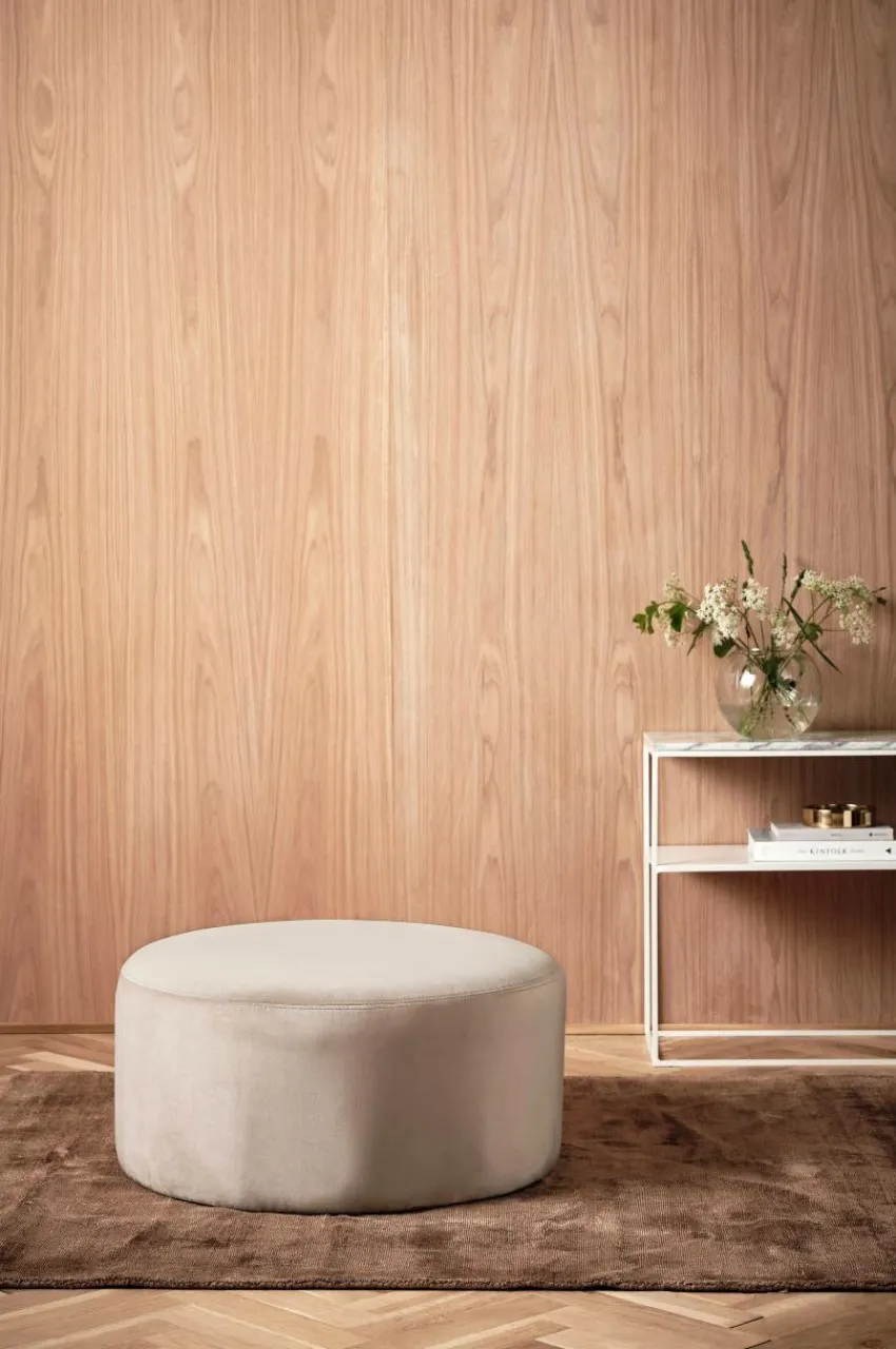 Sittpuffar|Jotex SHANGHAI Sittpuff ø 70 Cm Ljusbeige
