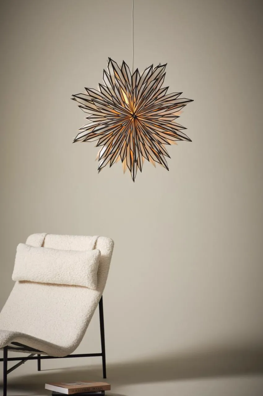 Julbelysning|Jotex SHAULA Julstjärna ø 64 Cm Svart