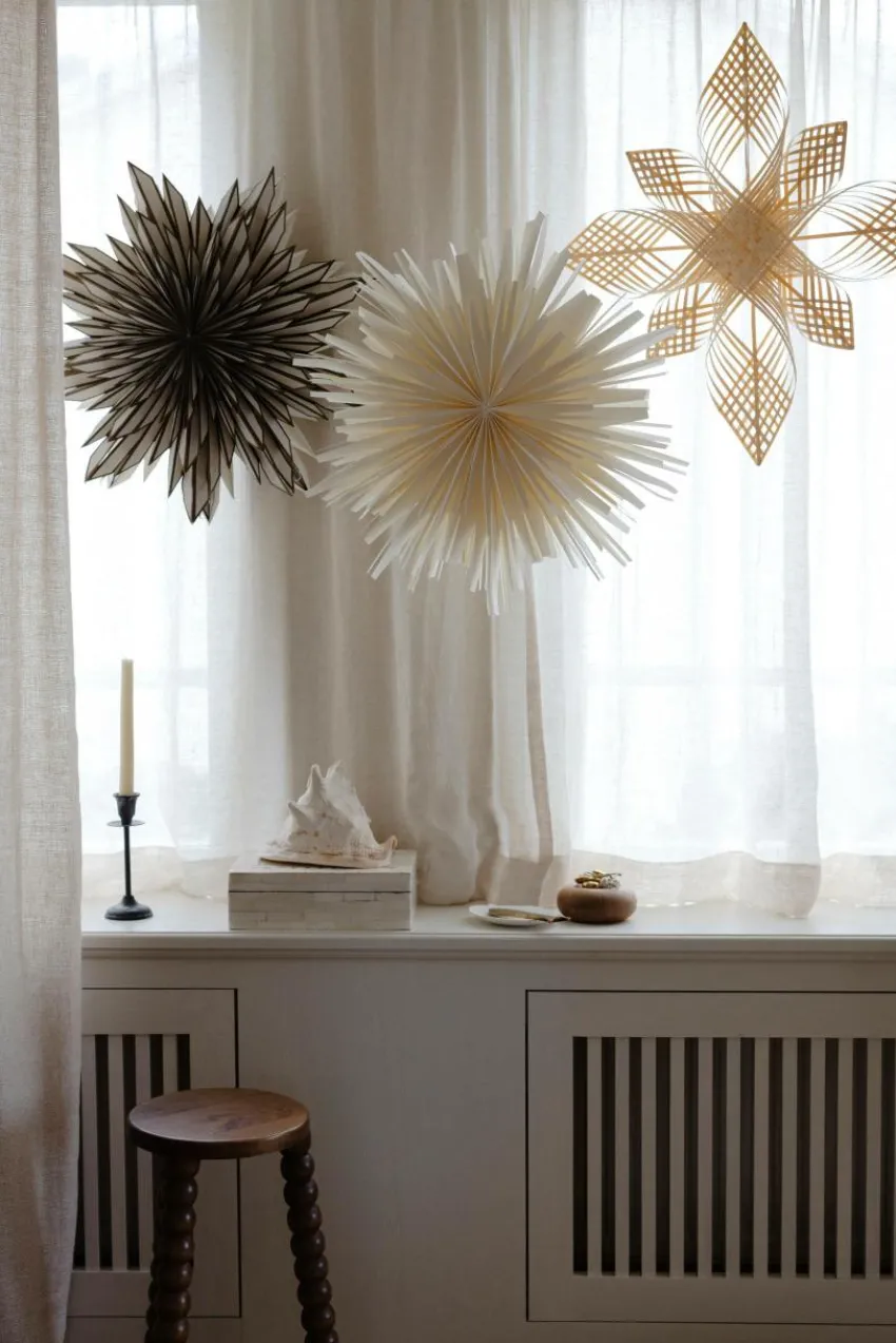 Julbelysning|Jotex SHAULA Julstjärna ø 64 Cm Beige