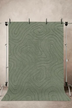 Bomulls- & Trasmattor|Jotex SHIV Bomullsmatta 200x300 Cm Grön