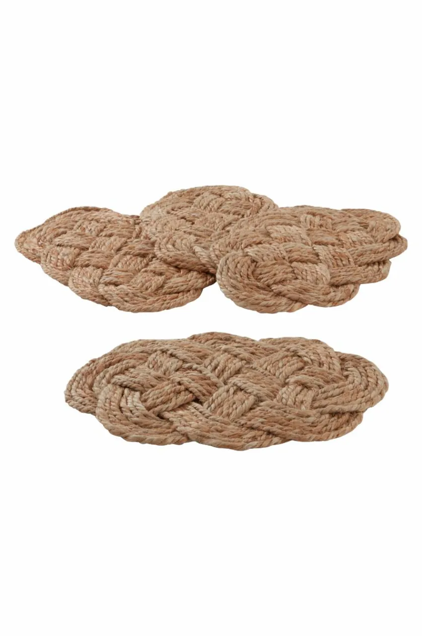 Juldukning|Bordstabletter|Jotex SICILY Bordstablett 4-pack Natur