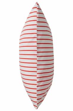 Örngott|Jotex SIMA örngott 2-pack Ekologisk Vit/tomatröd