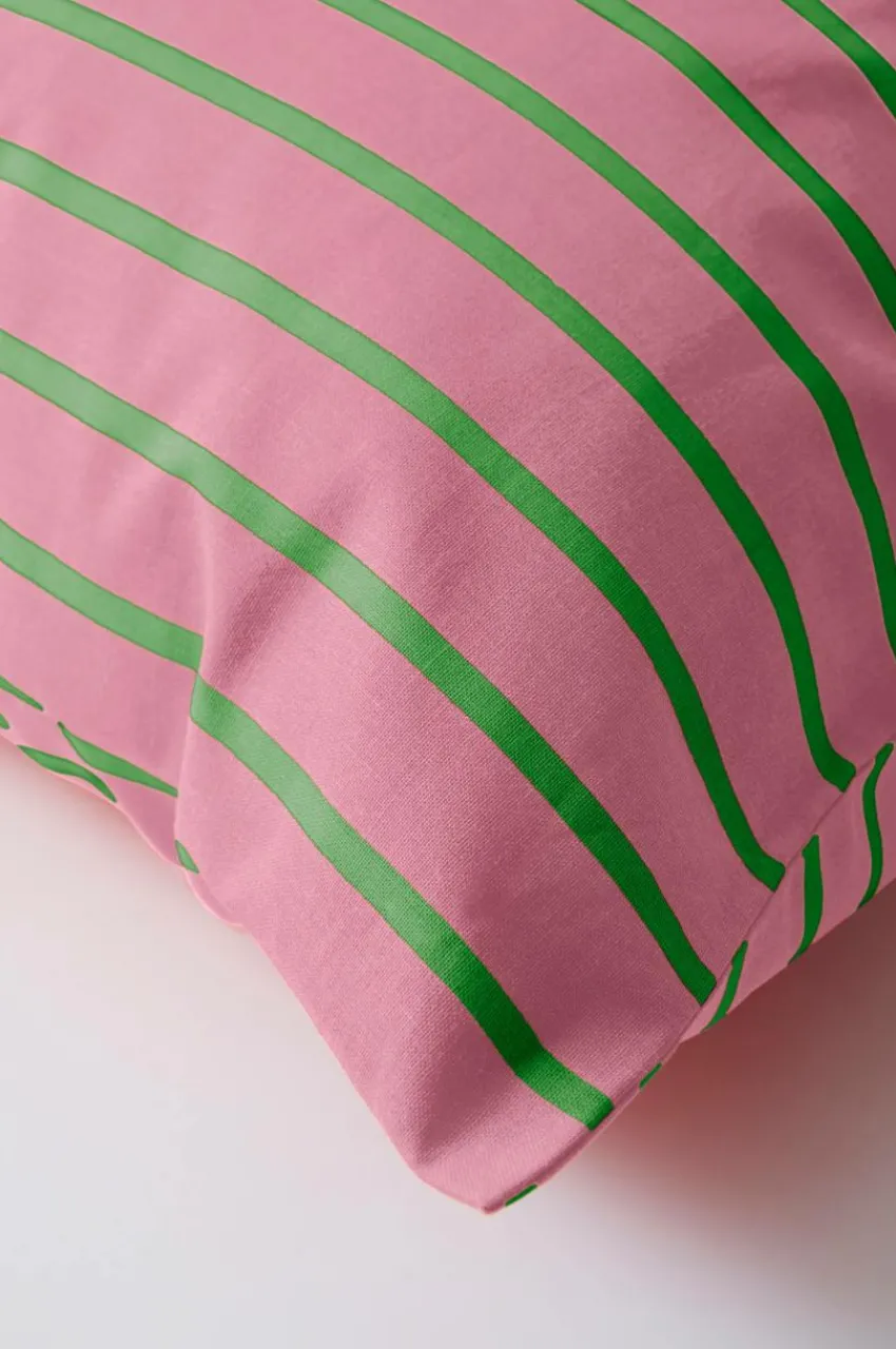 Örngott|Jotex SIMA örngott 2-pack Ekologisk Rosa/grön