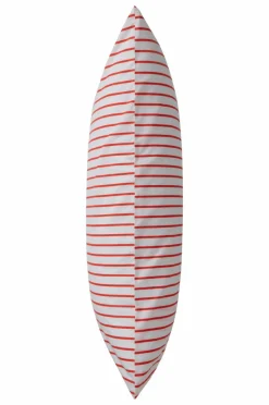 Örngott|Jotex SIMA örngott 90x50 Cm Ekologisk Vit/tomatröd