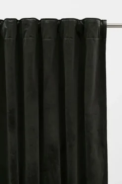 Julgardiner|Sammetsgardiner|Jotex SIMONE Multifunktionsgardin 2-pack Svart