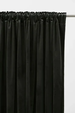Julgardiner|Sammetsgardiner|Jotex SIMONE Multifunktionsgardin 2-pack Svart