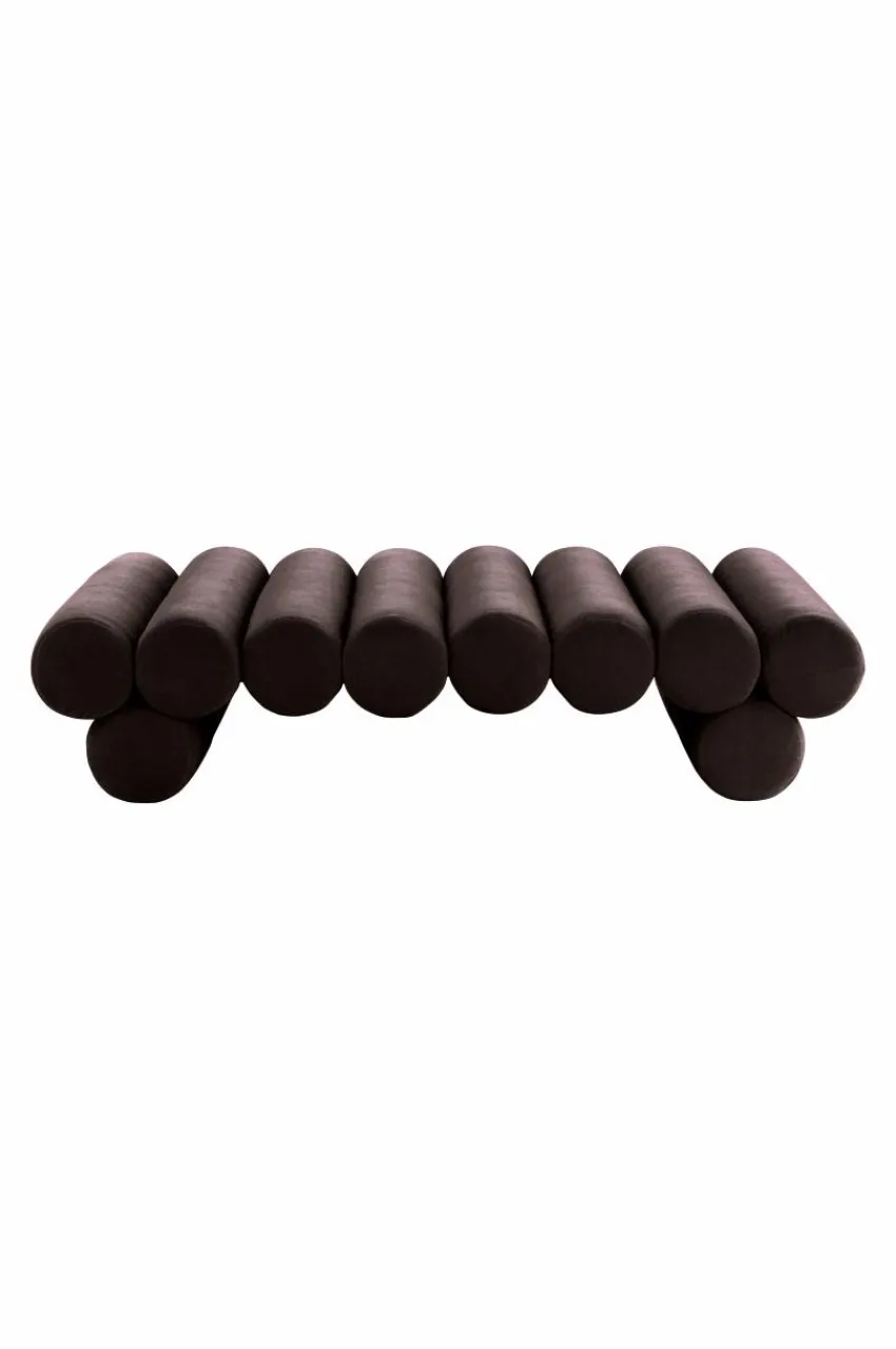 Sittpuffar|Jotex SIMONETTA Sittpuff 77x122 Cm Varm gråbrun