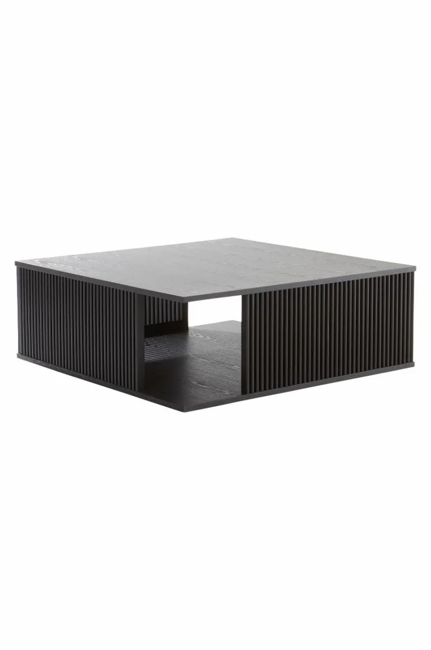 Bord|Jotex SION Soffbord 100x100 Cm Svart askfanér