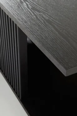 Bord|Jotex SION Soffbord 100x100 Cm Svart askfanér