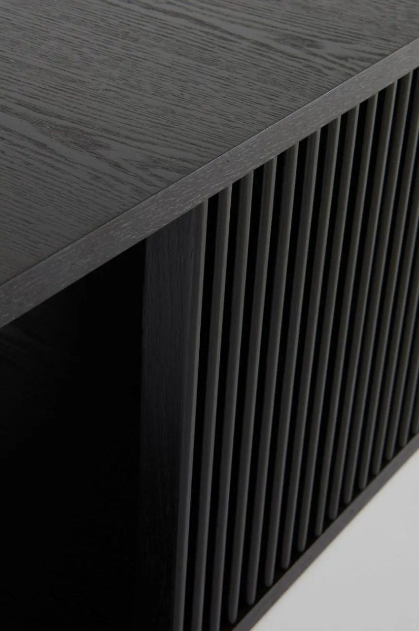 Bord|Jotex SION Soffbord 100x100 Cm Svart askfanér