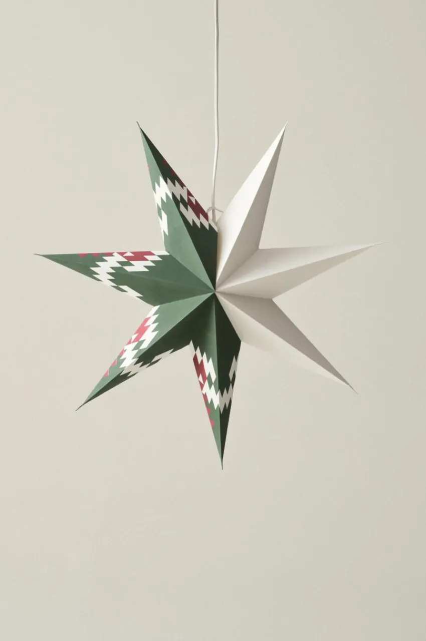 Julbelysning|Jotex SIRKAS Julstjärna ø 60 Cm Grön