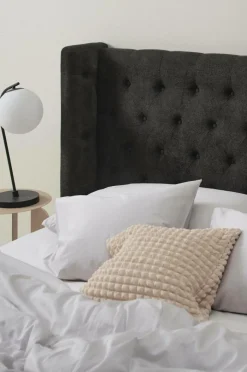 Sänggavlar|Jotex SKENE LYX Sänggavel 180 Cm Mörkgrå