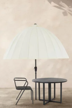 Parasoller & Pergola|Utemöbler|Jotex SKYROS Solparasoll ø 200 Cm Vit