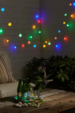 Utebelysning|Utebelysning|Jotex SLINGAN LED-ljusslinga Multi