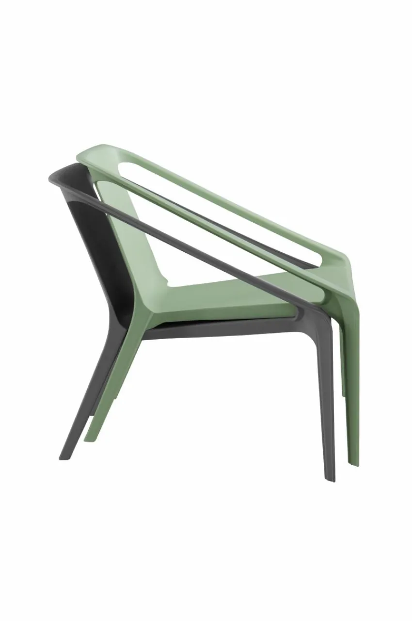 Utestolar & Utepallar|Utemöbler|Jotex SLÖINGE Loungestol 2-pack Grå