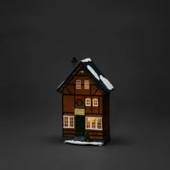 Julbelysning|Jotex Små Hus LED 3 St Set Flerfärgad
